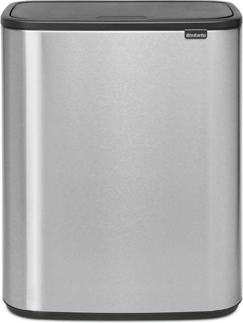 Bo Touch Bin Mülleimer 60 l Stahl matt