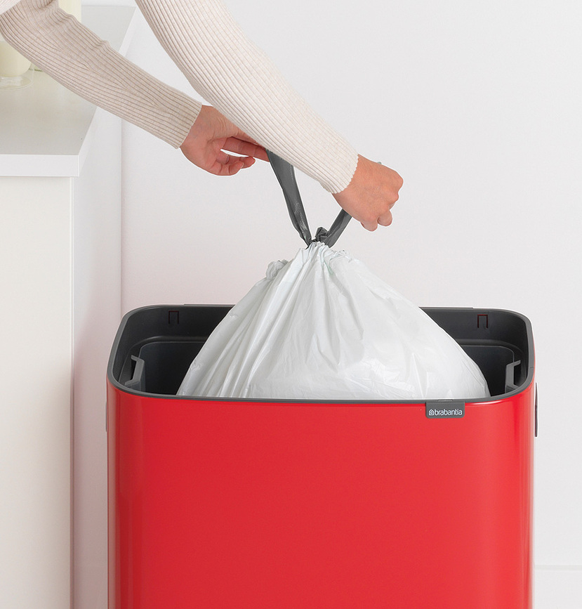 Poubelle Bo Touch Bin 60 l, argent