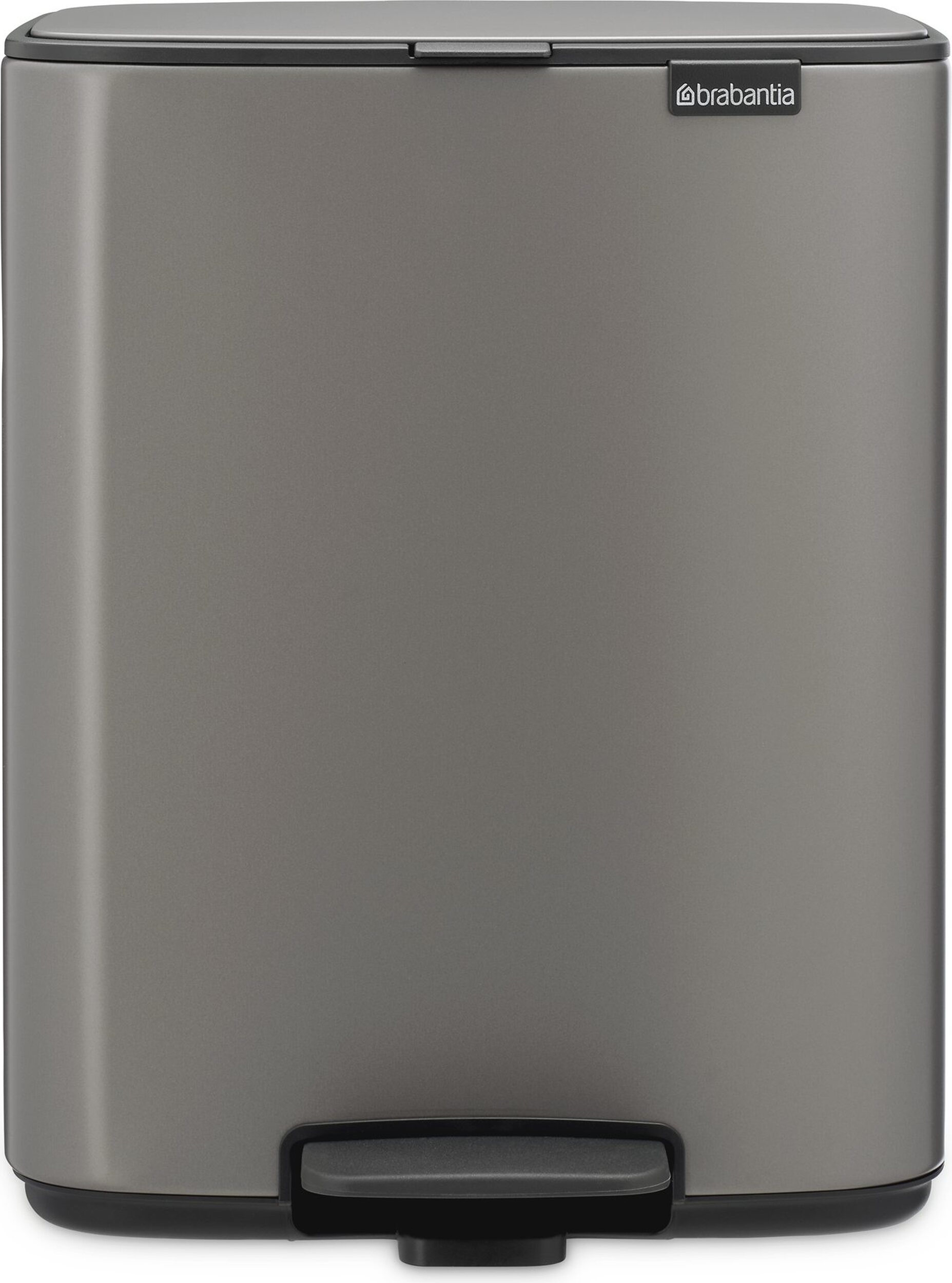 Bo Treteimer 12 l, platinfarben