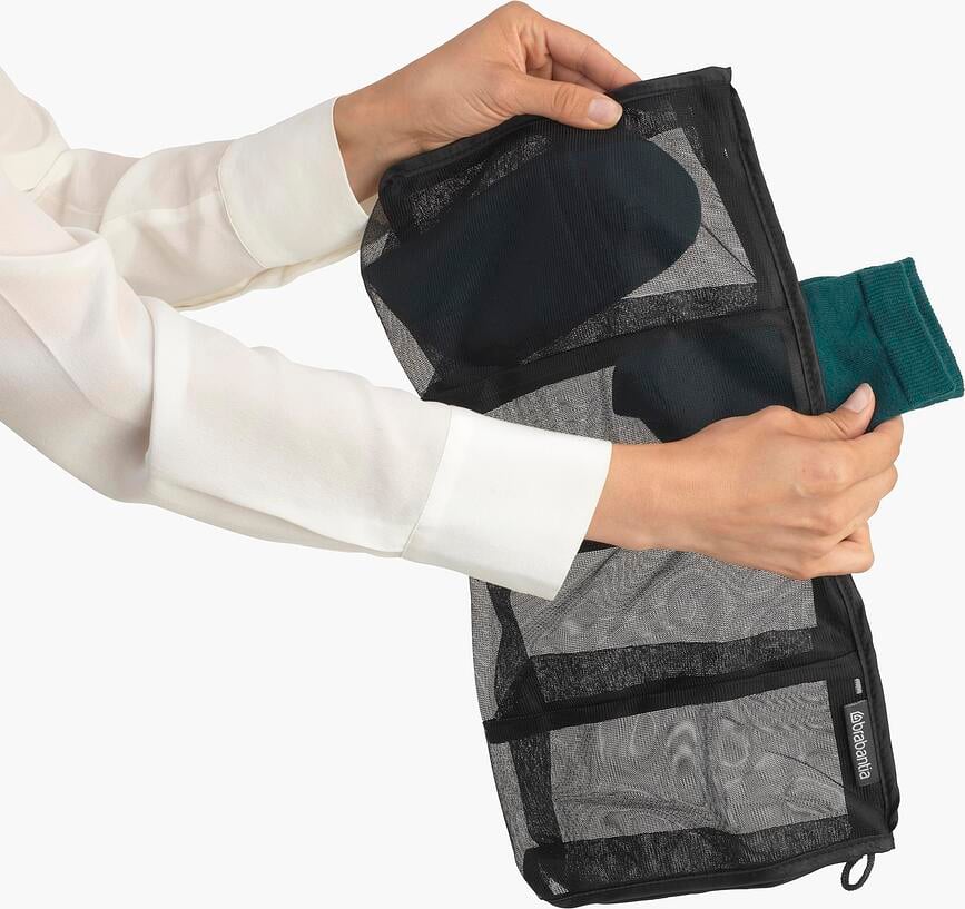 Bolsa de lavado para calcetines Brabantia, negra