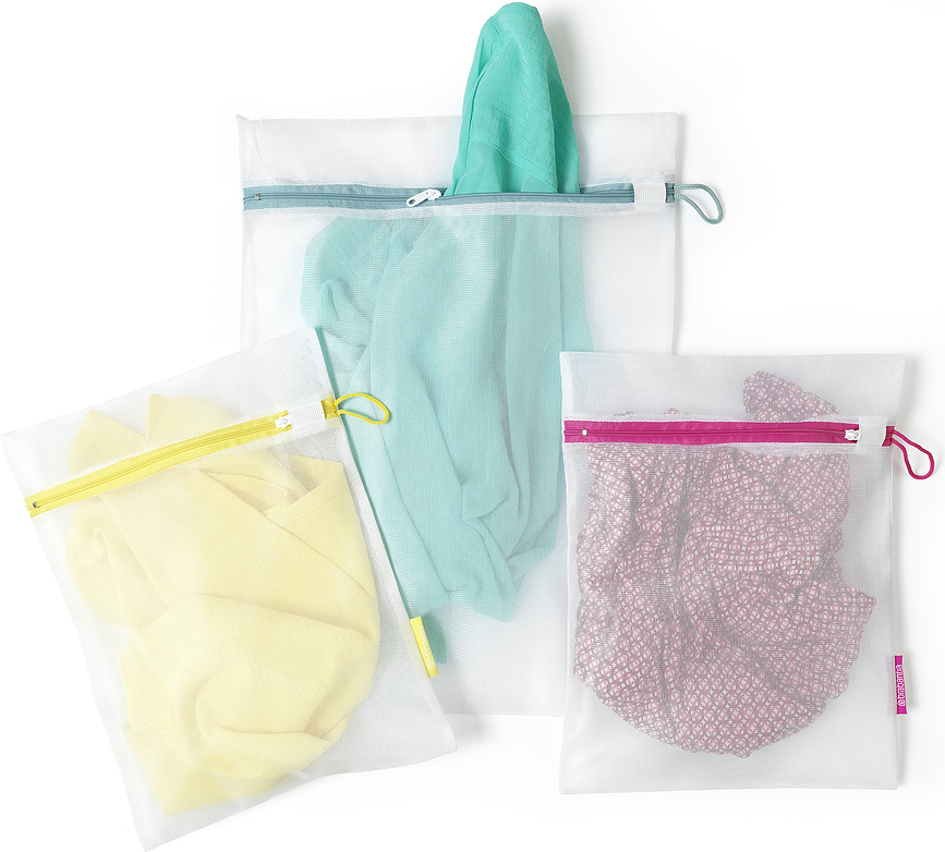 Bolsas de Malla para ropa delicada Brabantia, blanco y negro, 3 unidades