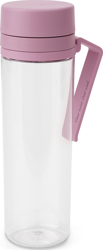 Botella de agua Make & Take, rosa