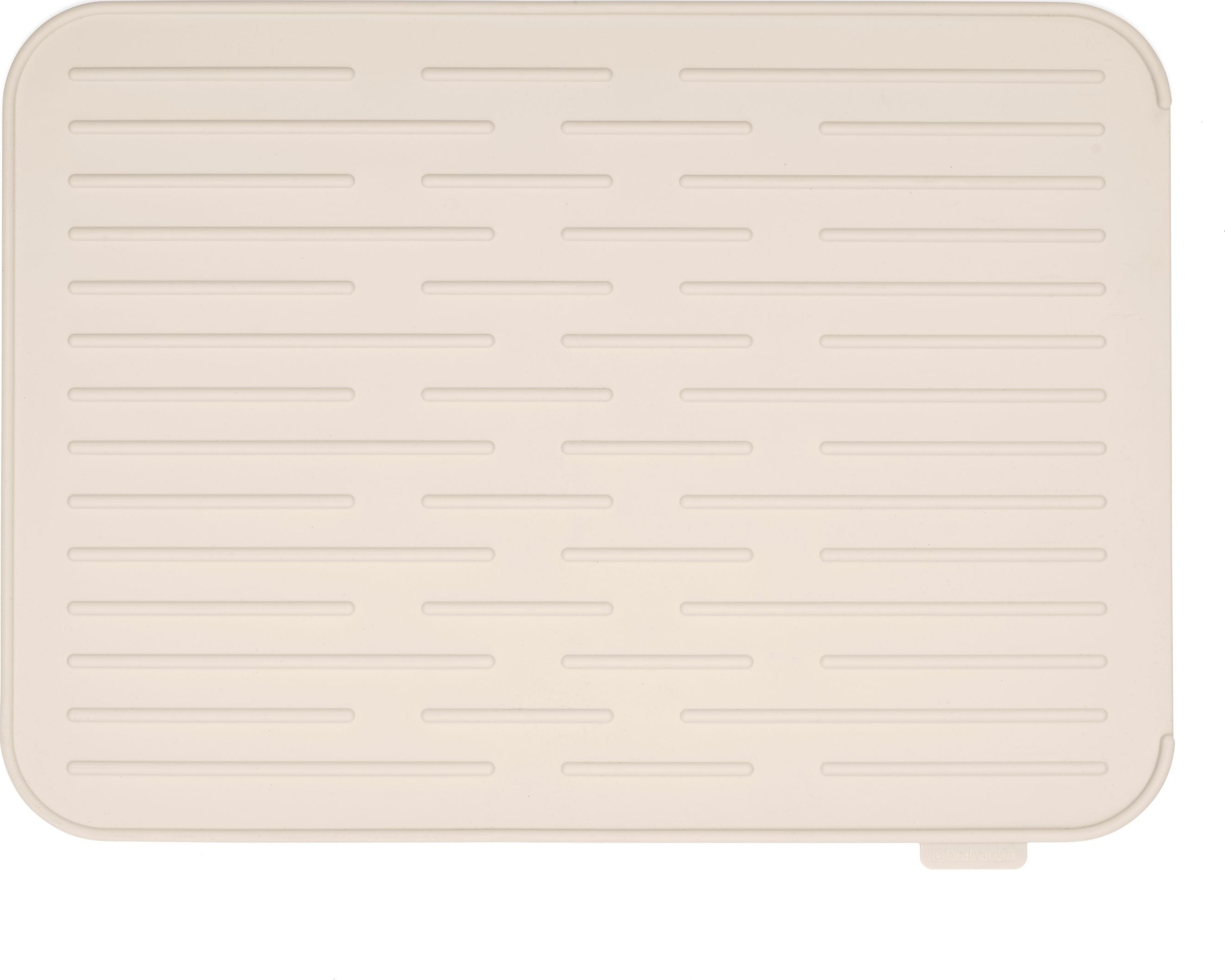 Brabantia Abtropfmatte, beige, Silikon