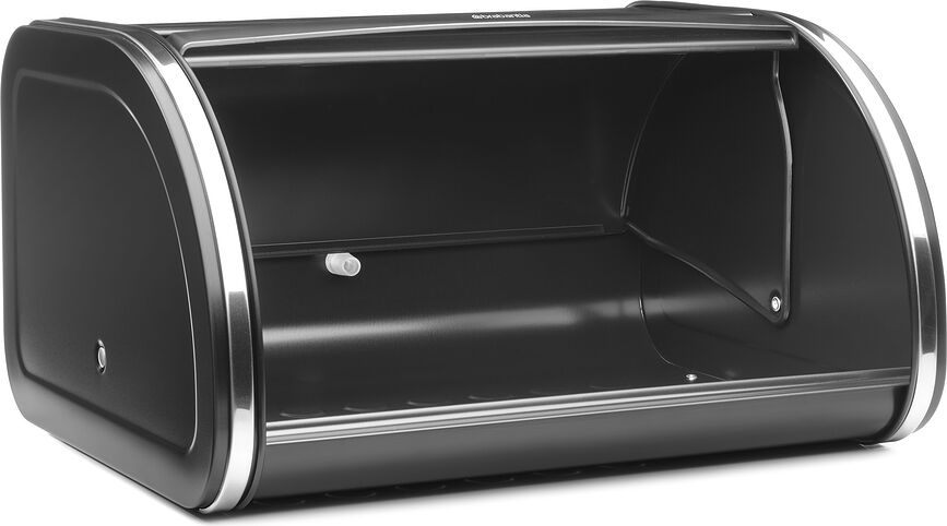 Brabantia Boîte à Pain, petite, blanche, avec finition argentée