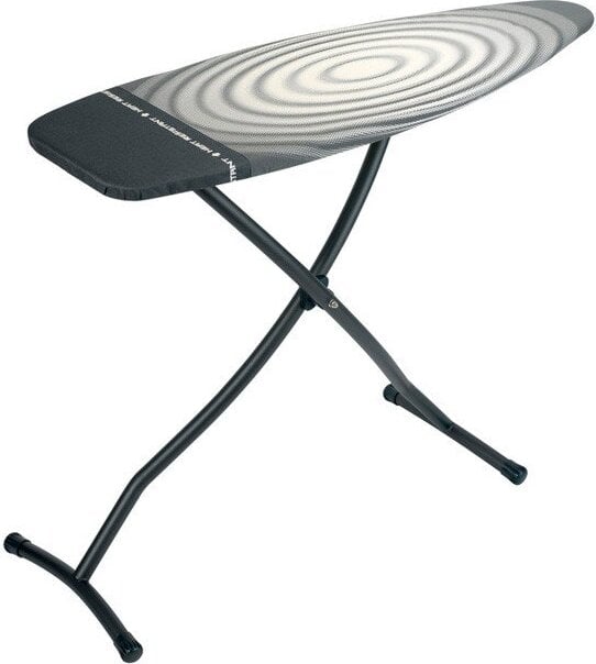 Brabantia Bügelbrett Gr. D titan oval mit Ablage für Bügeleisen