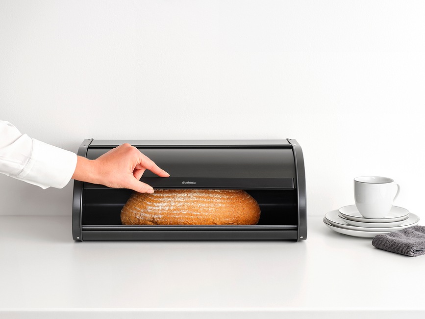 Brabantia Ψωμιέρα μεγάλη, μαύρο ματ