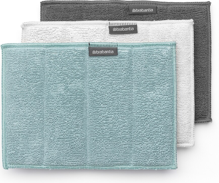 Brabantia Chiffons en microfibre, Lot de 3