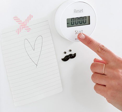 Tasty+ Χρονόμετρο μαγνητικό, σκούρο γκρι