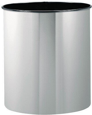 Brabantia Corbeille à papier lisse, 7 L, acier mat