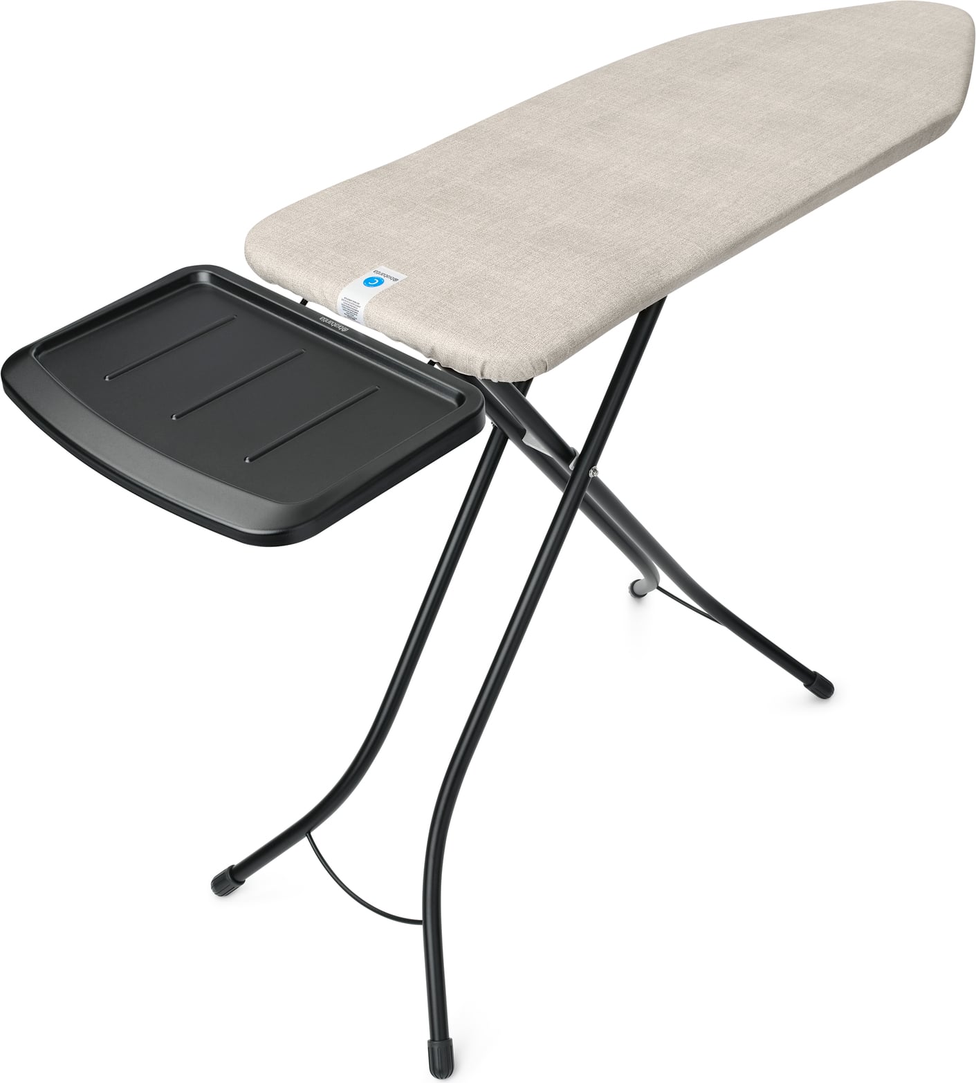 Brabantia Denim Bügelbrett Gr. C grau mit Ablage für Generator