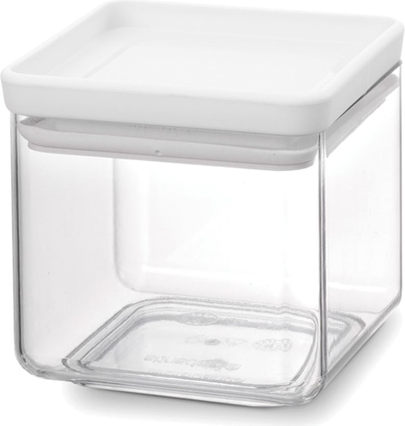 Brabantia Δοχείο Κουζίνας, μικρό, τετράγωνο, ανοιχτό γκρι