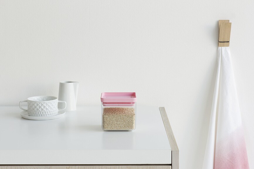 Brabantia Δοχείο, τετράγωνο, μικρό, σκούρο γκρι