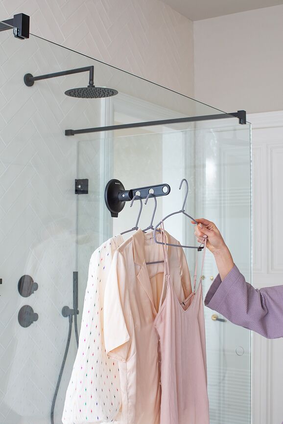 Brabantia Držač za vješalice s prianjaljkom svijetlosivi