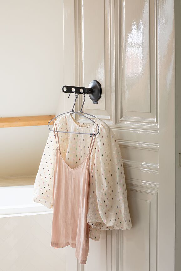 Brabantia Držač za vješalice s prianjaljkom svijetlosivi