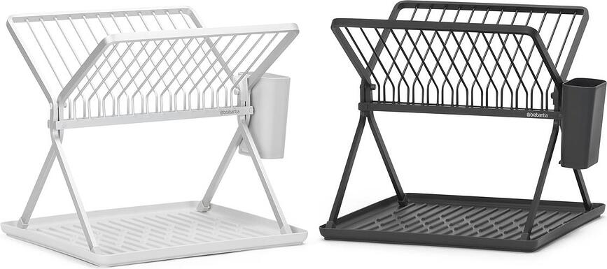 Brabantia Égouttoir à Vaisselle pliable, petit, anthracite
