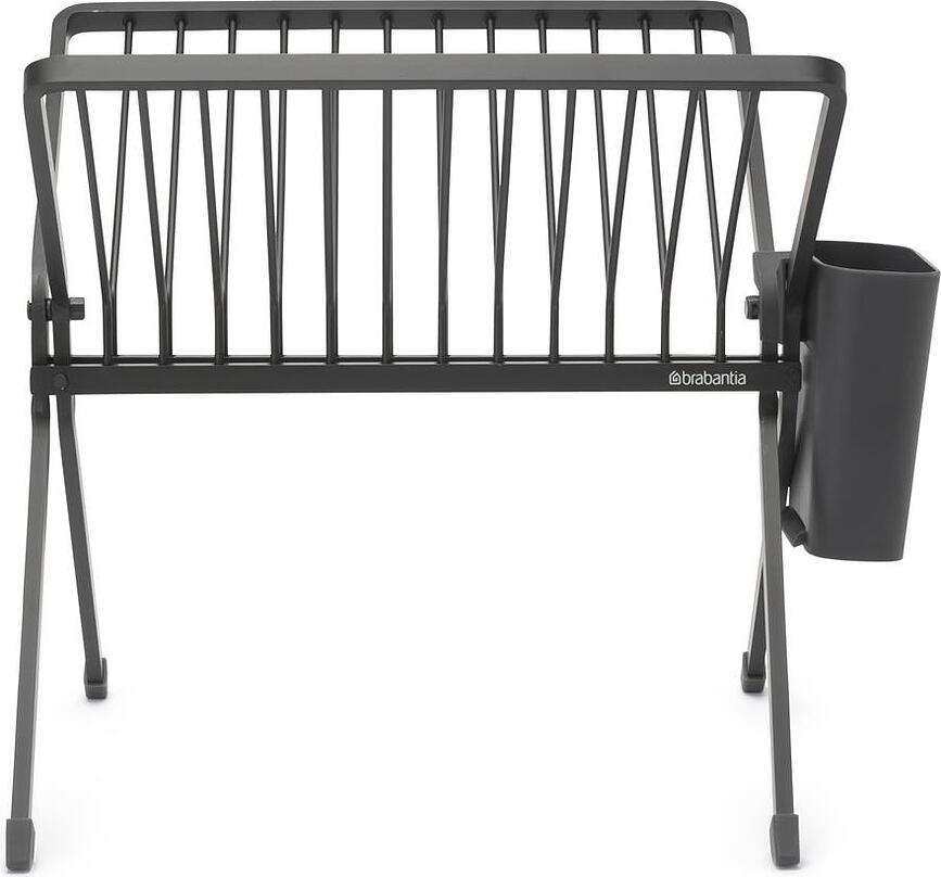Brabantia Égouttoir à Vaisselle pliable, petit, anthracite