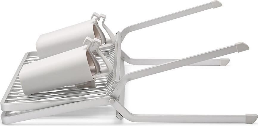 Brabantia Égouttoir à Vaisselle pliable, grand, anthracite