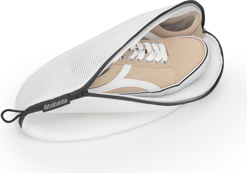 Brabantia Filet de Lavage pour Chaussures, blanc et noir