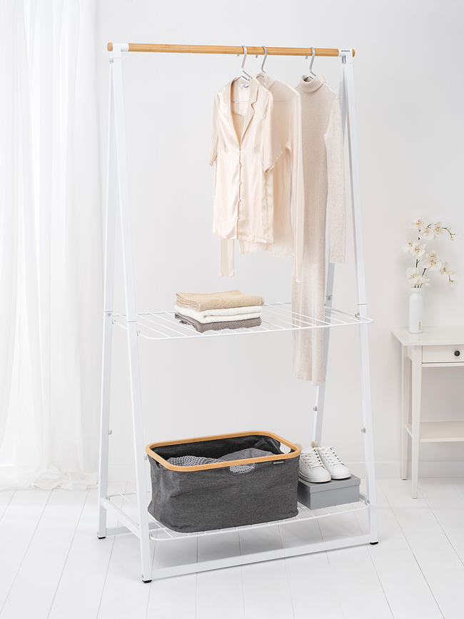 Brabantia Koš za perilo, 40 l, temno siv