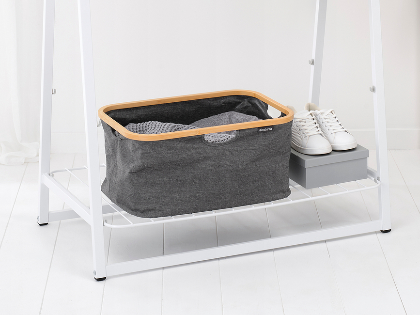 Brabantia Koš za perilo, 40 l, temno siv