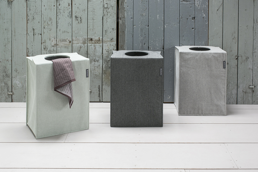 Brabantia Koš za perilo, 55 l, siv