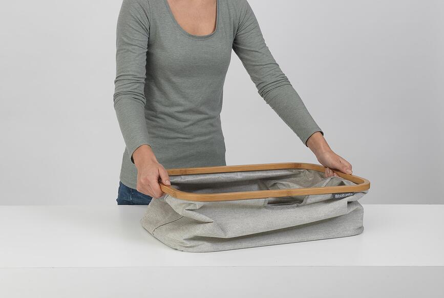 Brabantia Koš za perilo zložljiv, 40 l