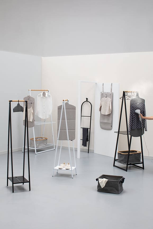 Brabantia Košara za rublje sklopiva 35 l tamnosiva