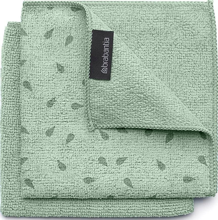 Brabantia Krpe iz mikrovlaken, žadasto zelene, 2 kosa