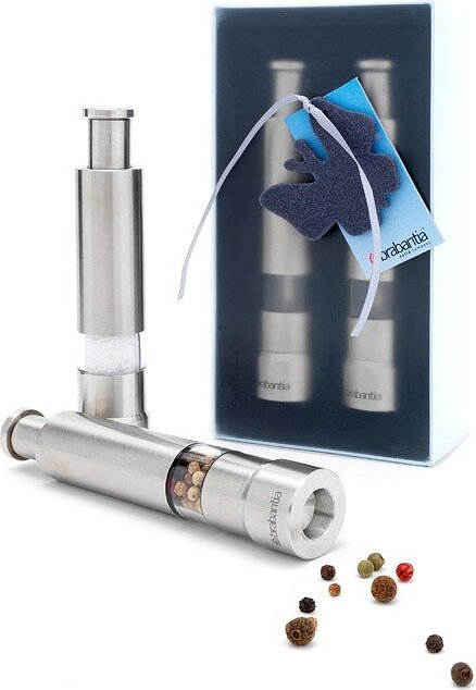 Brabantia Moulins à poivre et à sel, Lot de 2