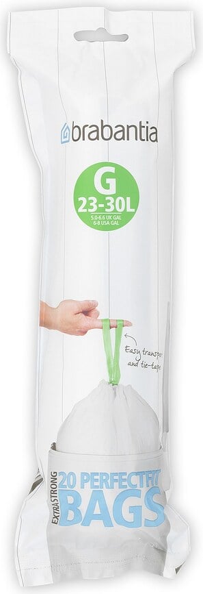 Brabantia Müllsäcke Größe G 23-30 l Rolle 20 St.