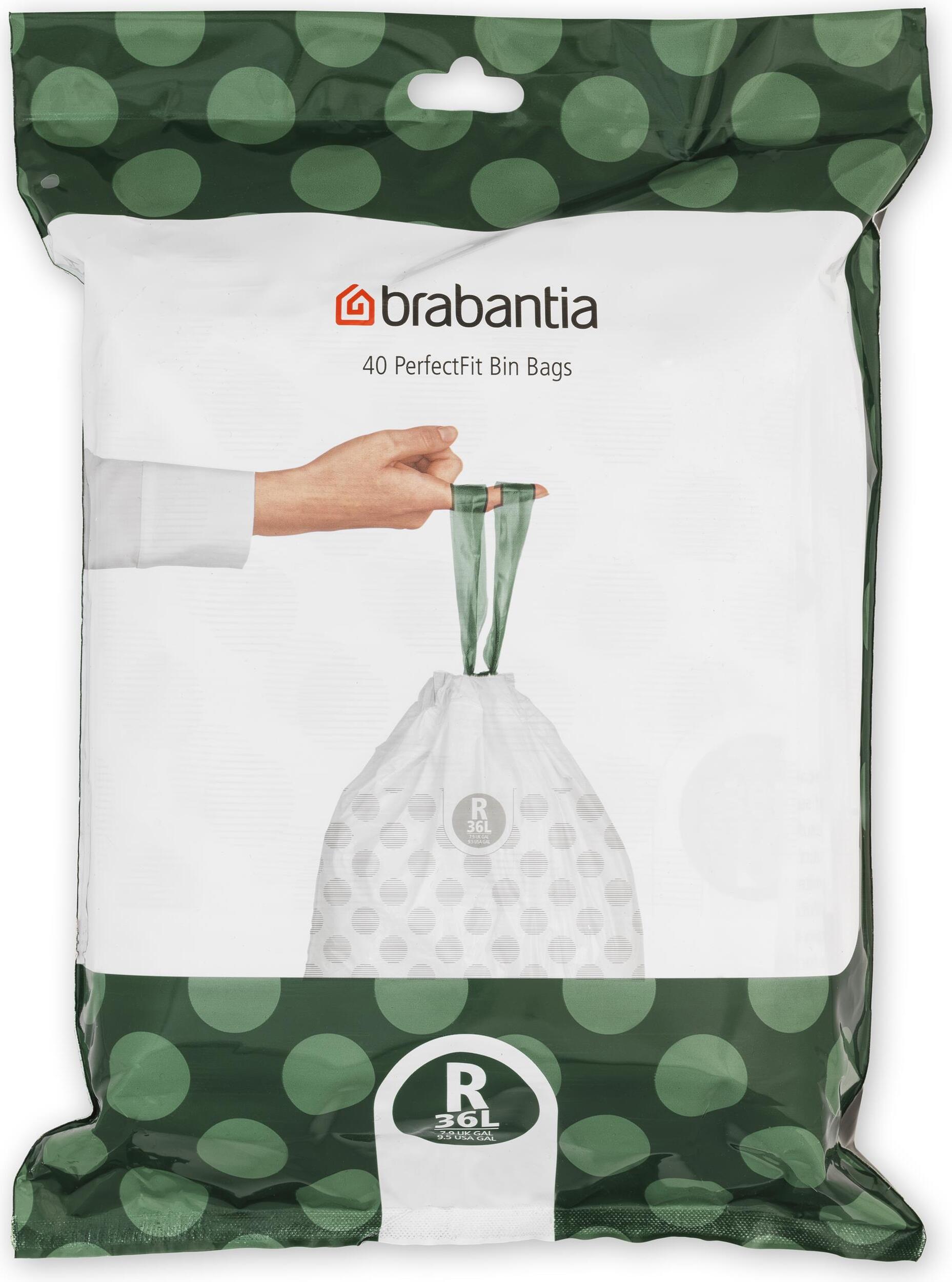 Brabantia Müllsäcke Größe R 36 l PerfectFit 40 St.