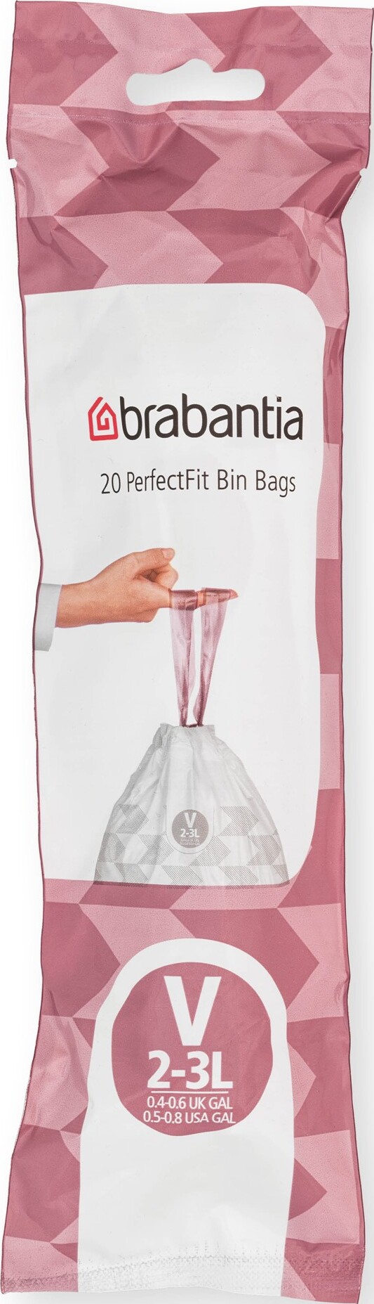 Brabantia Müllsäcke Größe V 2-3 l PerfectFit 200 St.