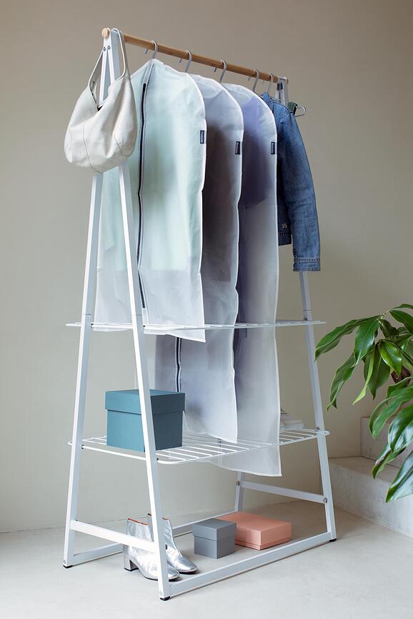 Brabantia Navlake za Odjeću XL zaštitne bijelo-crne 2 kom.