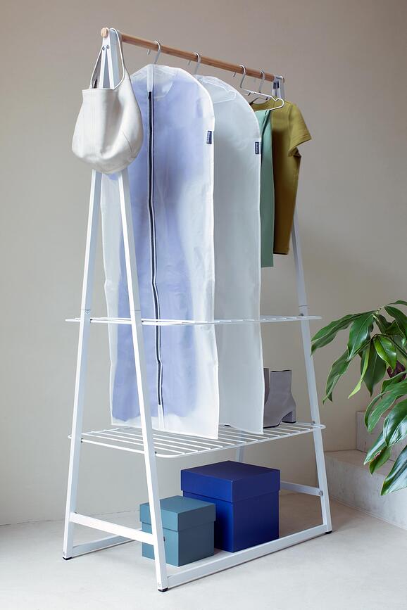 Brabantia Navlake za Odjeću XL zaštitne bijelo-crne 2 kom.