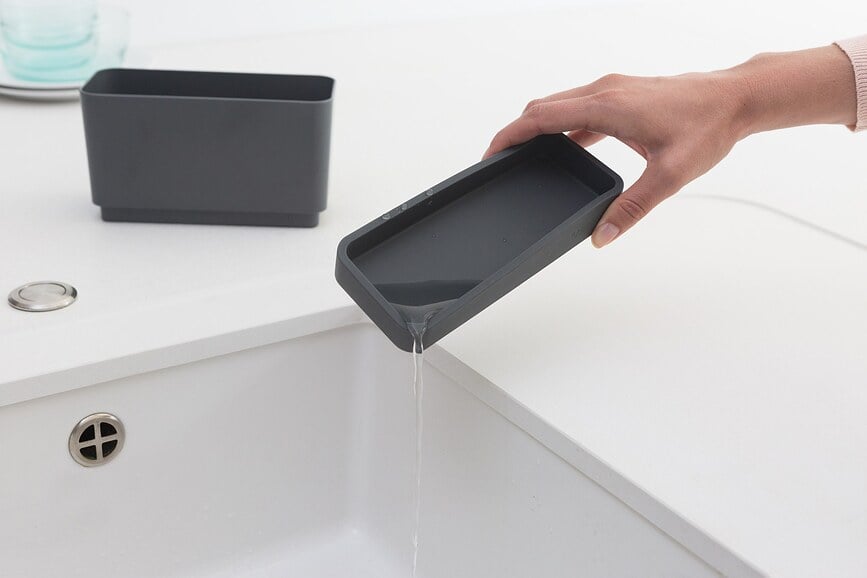 Brabantia Organizator za sudoper grafitni