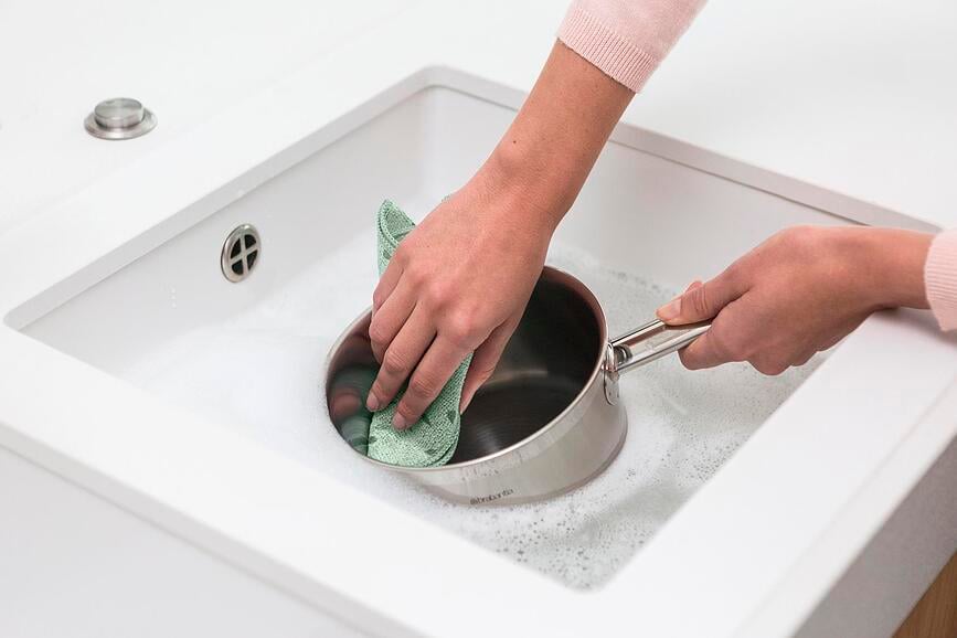 Brabantia Πανιά Καθαρισμού Μικροϊνών, γραφίτη, 2 τμχ