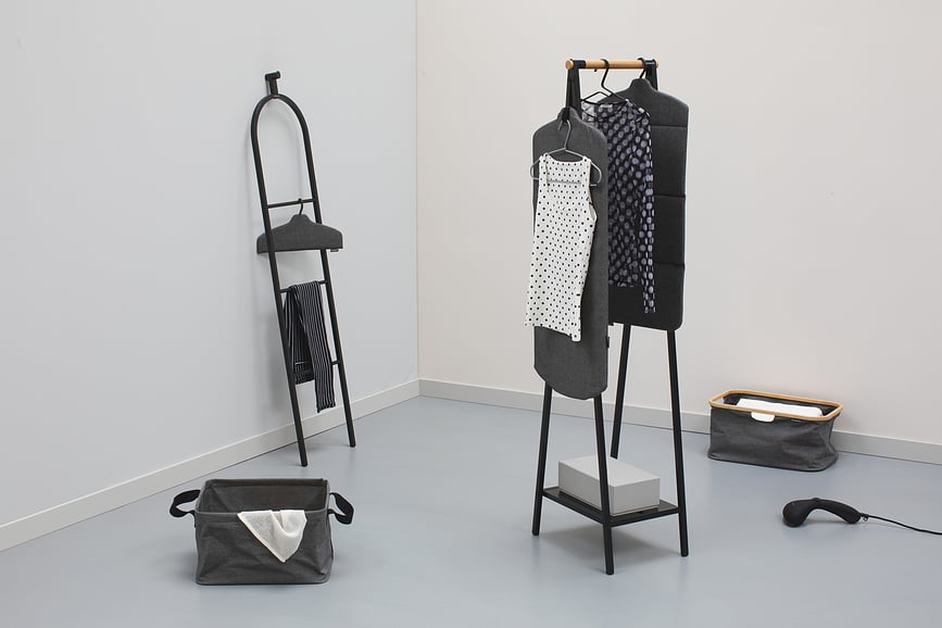 Brabantia Panier à Linge 40 l, gris foncé