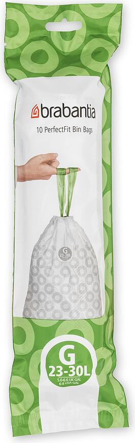 Brabantia PerfectFit Vreće za Smeće veličina G 23-30 l 10 kom.