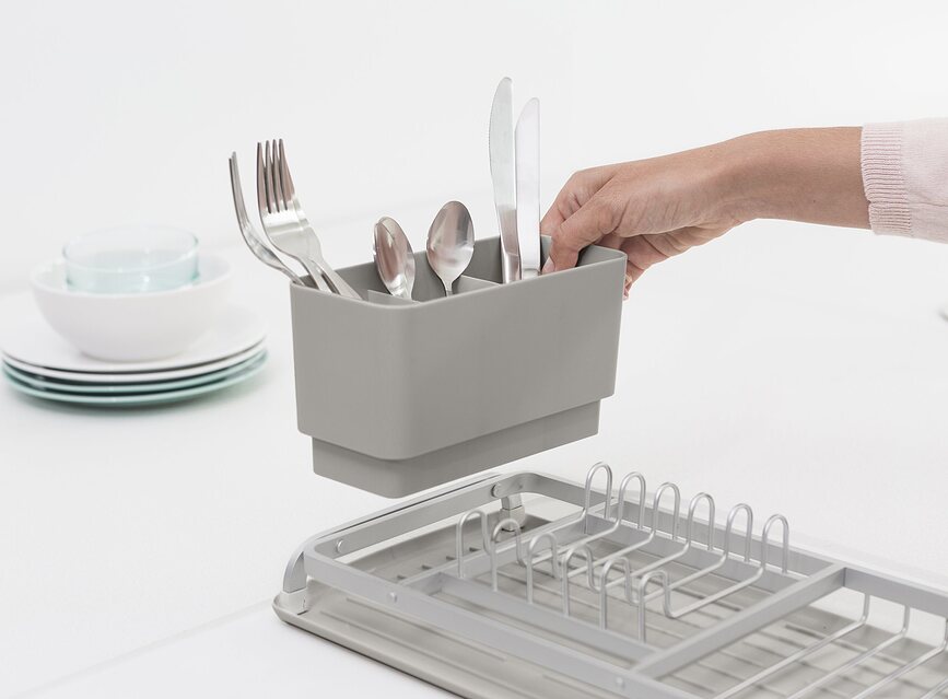 Brabantia Πιατοθήκη, μικρή, σκούρο γκρι