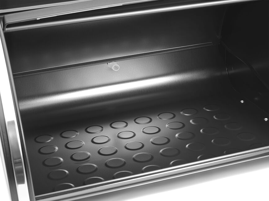 Brabantia Ψωμιέρα μικρή, λευκή, με ασημένιες λεπτομέρειες