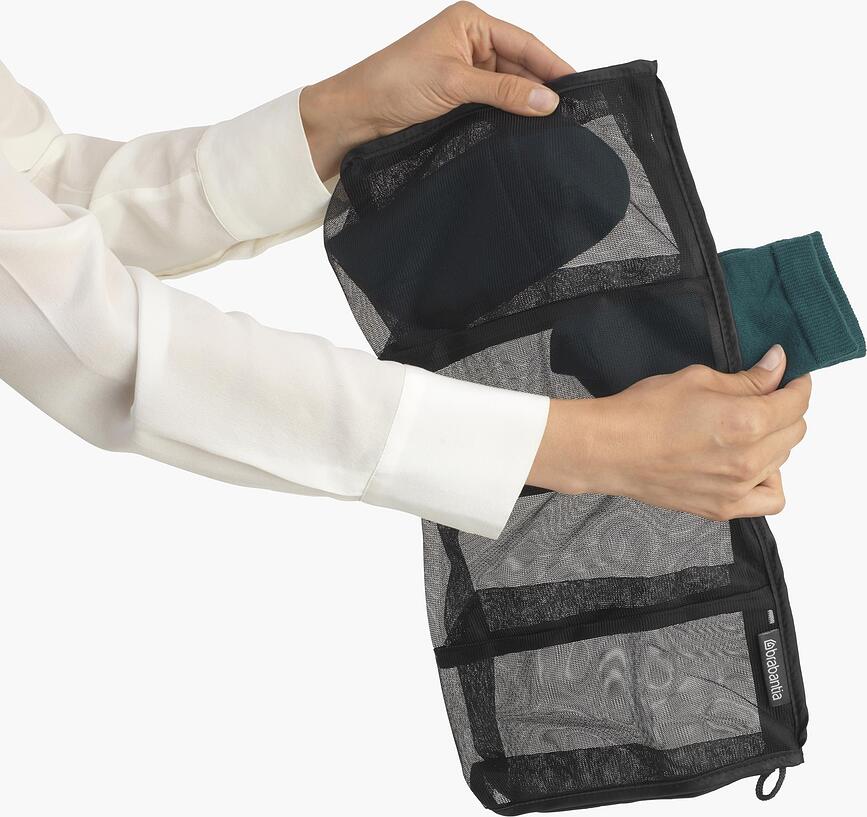 Brabantia Sac de Lavage pour chaussettes, noir