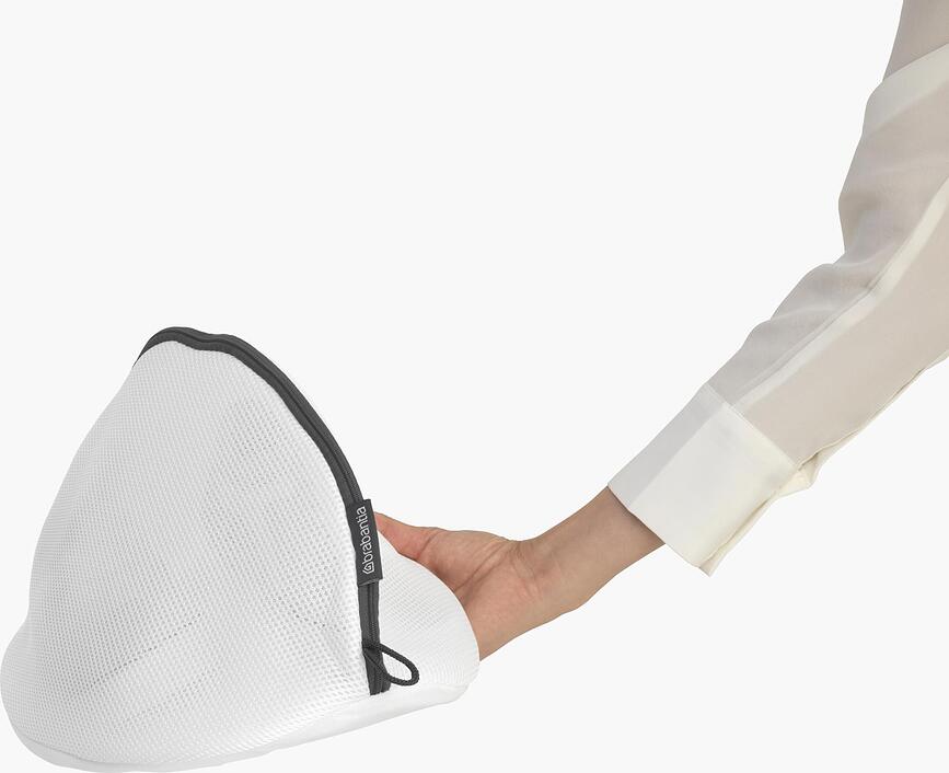 Brabantia Σακούλα Πλυντηρίου για παπούτσια, λευκό-μαύρο