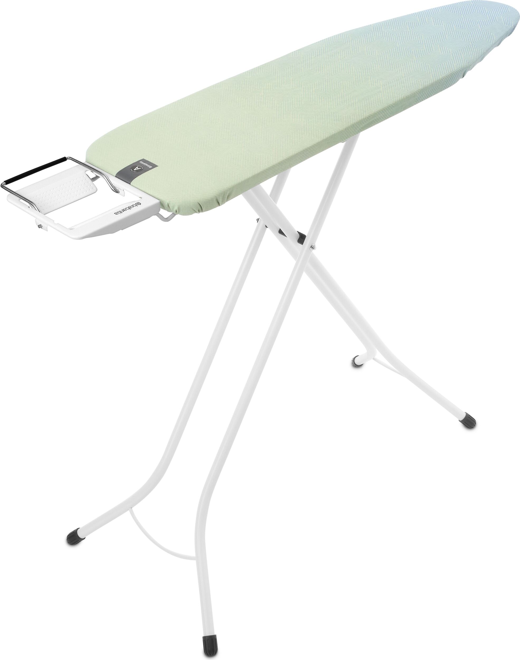 Brabantia Soothing Sea Bügelbrett Gr. A mit Ablage für Bügeleisen