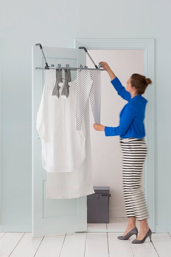 Brabantia Sušilo za Rublje zidno sivo