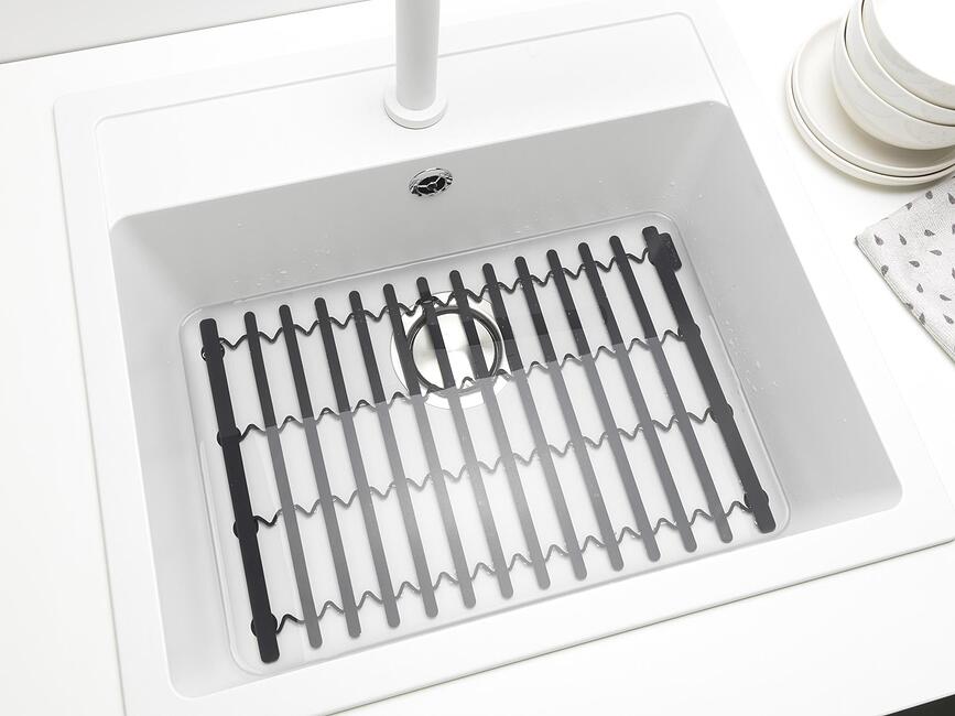 Brabantia Tapis d'évier, anthracite