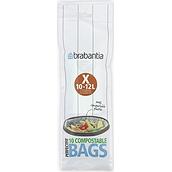Brabantia Trash bags Size X 10-12 l PerfectFit green 10 pcs