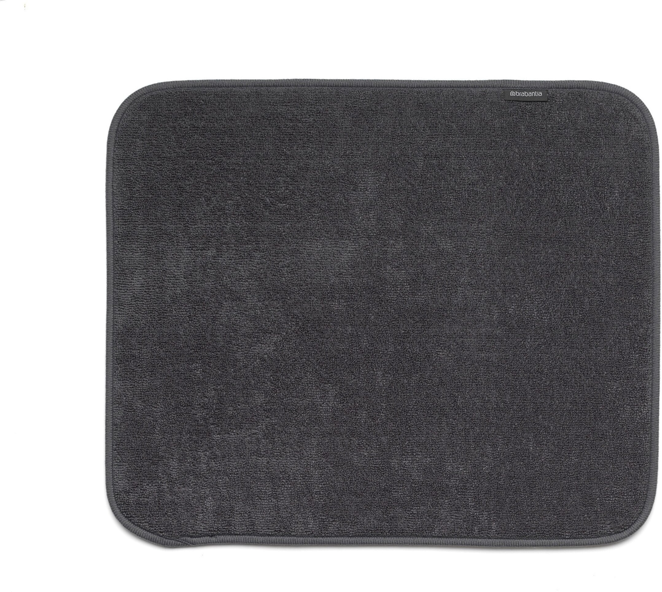 Tapis égouttoir en microfibre gris foncé - Brabantia - Gris - Tissu