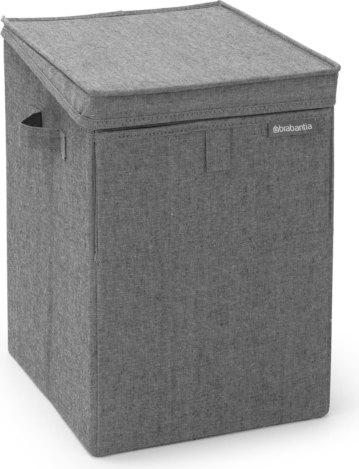 Brabantia Wäschekorb 35 l anthrazitfarbig zusammenklappbar