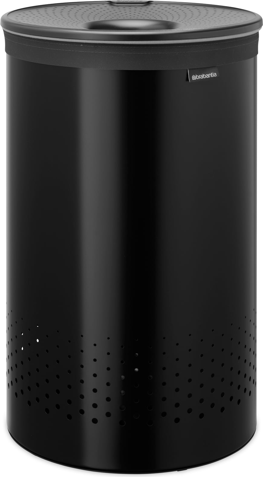 Brabantia Wäschekorb schwarz matt