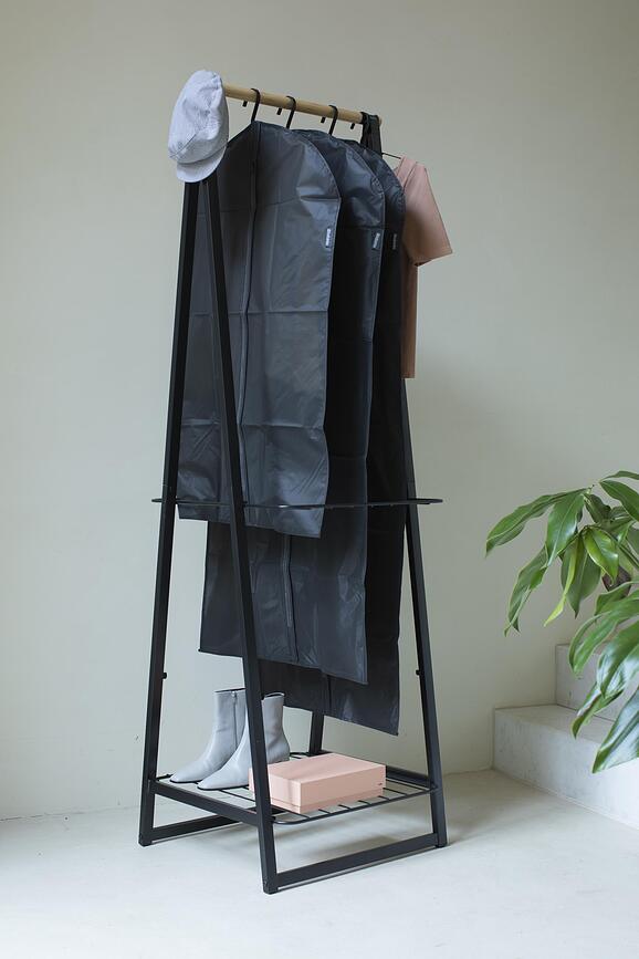 Brabantia Zaštitne Navlake za odjeću M L XL crne 3 kom.